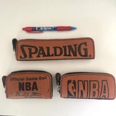 ひ*ン様 【NBA公式球】SPALDINGバスケットボール 7号リメイク小物入れのサムネイル