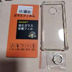 AQUOS sense7 クリアケース＋保護フィルム セットのサムネイル