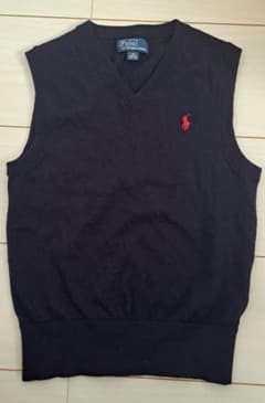 Polo Ralph Lauren ネイビー ベスト130のサムネイル