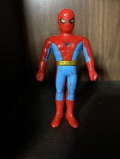 当時物　ポピー　東映　スパイダーマン　ソフビ　アメコミ　マーベル　ブルマァク 当時物 ポピー 東映 スパイダーマン ソフビ アメコミ マーベル