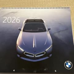 BMW 2026年 壁掛けカレンダーのサムネイル