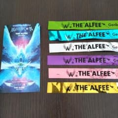 THE ALFEE   大阪城ホール　12月29日　銀テープ6色　メモチケ付きのサムネイル
