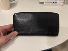 DIESEL ブラックレザー長財布のサムネイル