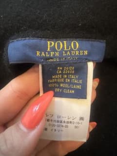 polo Ralph Lauren 正規品　大人用　ベレー帽のサムネイル