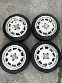 じぃ様専用　　無限　ホイール　CF-38 PCD100 USDM JDMのサムネイル