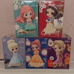 【お値下げ☆先着1名様のみ☆】5種類 パステルカラー Qposket ディズニーのサムネイル