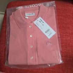 LACOSTE ポロシャツ ピンク 36サイズ 新品 - メルカリ