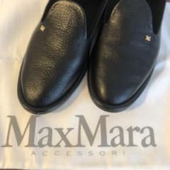 Maxmara マックスマーラ シューズ 革靴 やぎ革 フラット - メルカリ