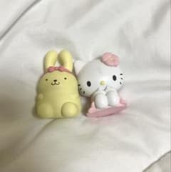 サンリオ ハローキティ ポムポムプリン フィギュア 2体セット 待ちぼうけのサムネイル