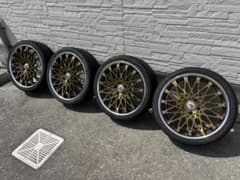 19インチ ホイール クリムソン rs cv ワイヤー 着払い - メルカリ