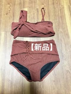 XL レンガ色 セパレート水着のサムネイル