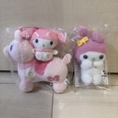 新品⭐︎ RODY×サンリオキャラクターズ ちいさなペアぬいぐるみ マイメロディ
