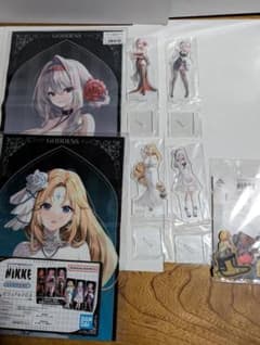 一番くじ　勝利の女神　NIKKE アクリルスタンド 4種 ビジュアルクロス
