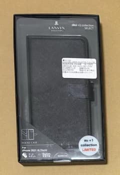 【722】新品 LANVIN iPhone13 Pro Max 手帳型ケース - 3