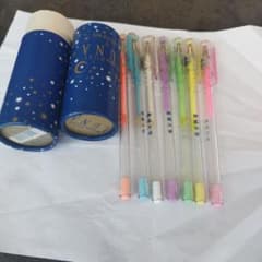 ぺんてる Hybrid MILKY LUNA 7色セットのサムネイル