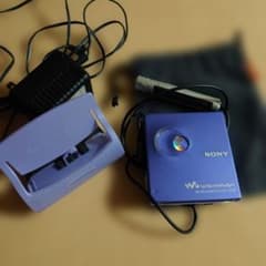 動作確認済 SONY MDウォークマン MZ-E707 MDLP パープルのサムネイル