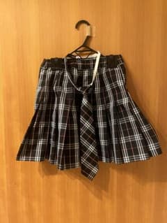 WEGO なんちゃって制服 スカート ネクタイのサムネイル