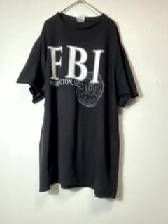 DELTA FBI ワシントンDC プリントTシャツ XL 黒のサムネイル