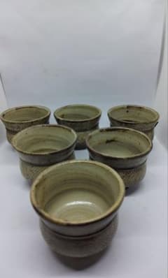 人間国宝　島岡達三　煎茶器セット　東Y7-1107☆2Fトコチ 人間国宝 島岡達三 煎茶器セット 東Y7-1107☆2Fトコチ 人間国宝 島岡