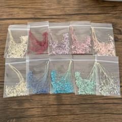 ハンドメイドパーツ　霞草のサムネイル