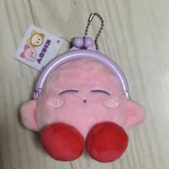 星のカービィ ミニプラがまぐち ぬいぐるみ マスコット　すやすや