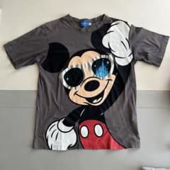 ミッキーマウス Tシャツ 半袖 グレーのサムネイル