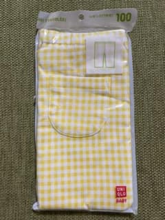 【新品未使用】ユニクロ　レギンス　7分丈　100のサムネイル