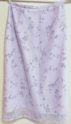 【Мサイズ】膝下〜脹脛丈足首上スカート 花柄 日本製のサムネイル