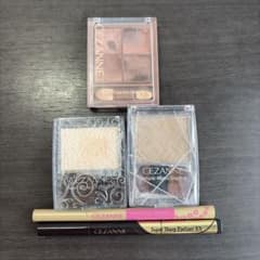 CEZANNE アイシャドウ ハイライト シェーディング アイライナー まとめのサムネイル