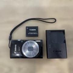 【動作品・平成レトロ】Canon IXY 120 ブラック デジカメ 充電器付きのサムネイル