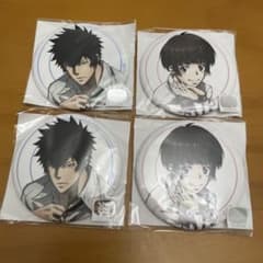 PSYCHO-PASS サイコパス 狡噛 常守 マット 缶バッジ FC 限定 - メルカリ