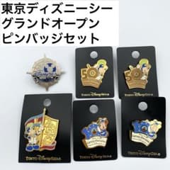 東京ディズニーリゾート　グランドオープニング　ピンズセット ディズニーシー グランドオープン ピンバッジセット - メルカリ