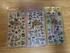 ディズニー プチドロップステッカー 3枚セットのサムネイル