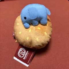 ドムドムハンバーガー ぶるぶるぬいぐるみ ブルー
