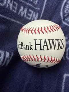 SoftBank HAWKS サイン入り野球ボール 中村晃 - メルカリ