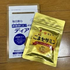 ディアレ　キューピー，ゴマセサミン　かどや　各一袋のサムネイル