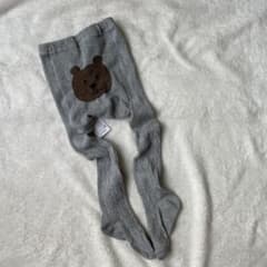 新品・タグ付き babygap ベビーギャップ くまさんタイツのサムネイル