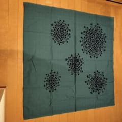 風呂敷 グリーン 花柄のサムネイル