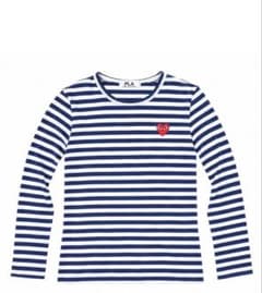 PLAY COMME des GARCONS ボーダー長袖Tシャツのサムネイル