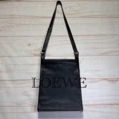 LOEWE ロエベ ショルダーバッグ ブラック レザー