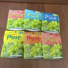퓨레구미 무스카트 맛 6봉 세트!!