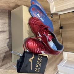 Mizuno サッカーシューズ 日本製 レッド Mizuno サッカーシューズ レッド 日本製 - メルカリ