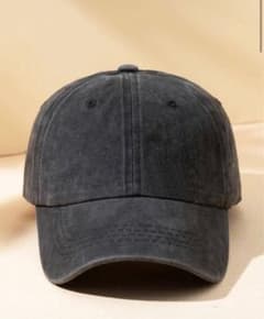 男性用ウォッシュド プリカラー キャップ、野球帽、カジュアル用　1個 SHEINのサムネイル