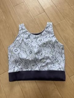 フラワープリント ヨガタンクトップのサムネイル