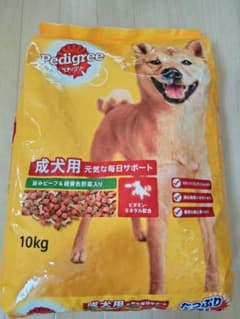 ペディグリー　成犬用　旨みビーフ&緑黄色野菜入り　10kgのサムネイル