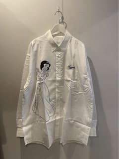 新品 ホワイト XL SEQUEL 白雪姫 スノーホワイト シャツ 藤原ヒロシ