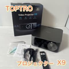 TOPTRO X9 プロジェクター 4K ホームシネマ TOPTRO X9 プロジェクター 4K ホームシネマ - メルカリ