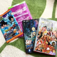 ドラゴンボールZ復活のF、ワンピースFILM Z、ハンターハンター緋色の幻影のサムネイル