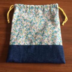ハンドメイド  お着替え袋のサムネイル
