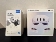 長時間プレイ最適化】Meta Quest 3 + BOBOVR M3 Pro - メルカリ